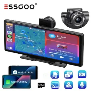10.26-Inch 4K CarPlay Dashcam