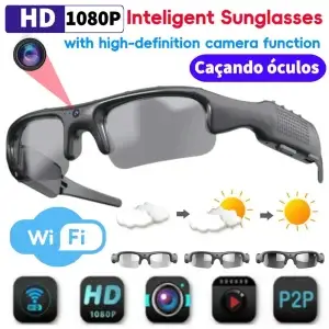 1080P WiFi Sports Camera Glasses